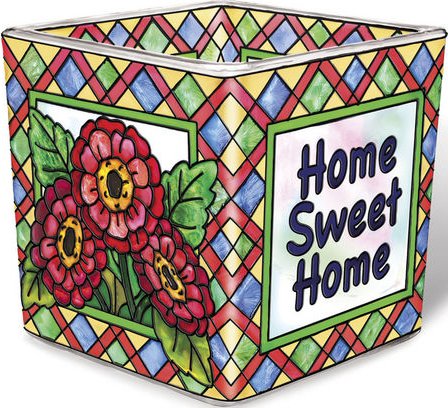 Amia 41554 Home Sweet Home Petite Votive Holder Glass $19.99