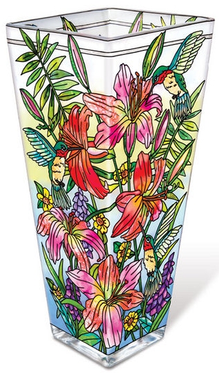 Amia 42125 Daylilies & Associates Vase Large Glass  $69.99