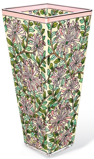 Amia 42172 Honeysuckle Arts & Craft Vase Large Glass $69.99