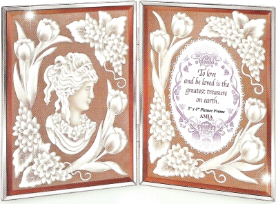 Amia 9104 Ladys Head Photo Frame Glass $29.99
