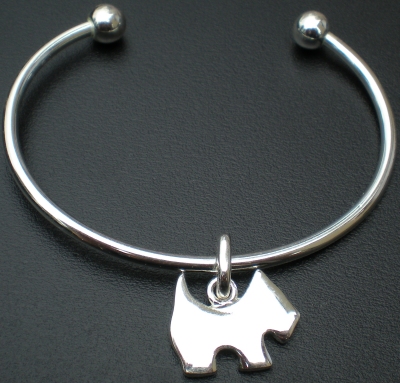 Jewelry - Fashion BRCScottieSi lver2 Scottie Bracelet Silver Plate Various Countries $9.99