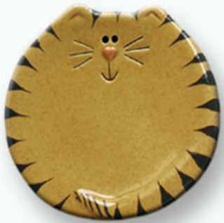 August Ceramics 5027T Tiger Tan Soapdish Ceramic United States $14.49