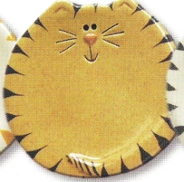 August Ceramics 7527T Tiger Tan Feeding Dishes Ceramic United States $20.49