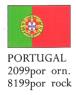 August Ceramics 8199POR Portugal Flag Paperweight Ceramic United States $8.99