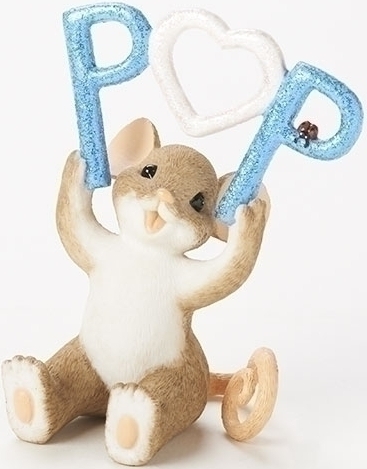 Charming Tails 19377 Pop You Are the Center Resin/Stone Mix $22.99