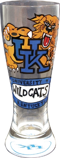 Collegiate Gifts 80111 Set of 6 Kentucky Wildcats Pilsner Glasses $149.99