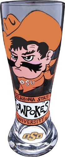 Collegiate Gifts 80141 Set of 6 Oklahoma State Cowboys Pilsner Glasses $149.99