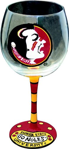 Collegiate Gifts 80402 Set of 6 FSU Seminoles Wine Glasses $0.00