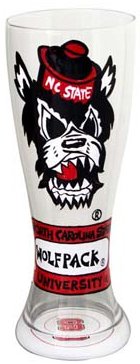 Collegiate Gifts 80531 Set of 6 NC State Wolfpack Pilsner Glasses $149.99