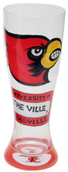 Collegiate Gifts 80921 Set of 6 Louisville Cardinals Pilsner Glasses $149.99