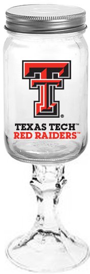 Collegiate Gifts 84151 Set of 6 Texas Tech Red Raiders All American Redneck Wine Glasses $132.99