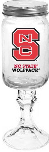 Collegiate Gifts 84531 Set of 6 NC State Wolfpack All American Redneck Wine Glasses $132.99