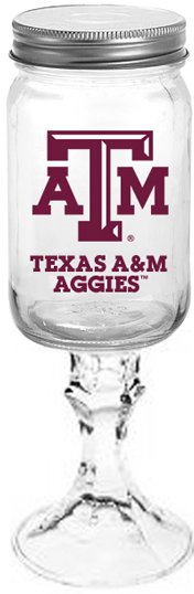 Collegiate Gifts 84851 Set of 6 Texas A&M Aggies All American Redneck Wine Glasses $132.99