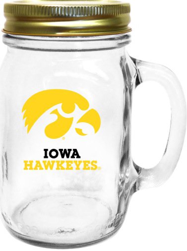 Collegiate Gifts 85361 Set of 6 Iowa Hawkeyes All American Mugs   $102.99