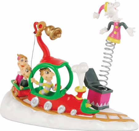 Grinch Villages by Department 56 4020717 Whos With Their Toys Village Figures $28.99