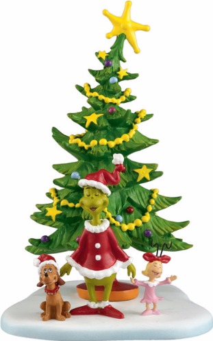 Grinch Villages by Department 56 4024836 Welcome Xmas & Xmas Day Village Figures $36.99