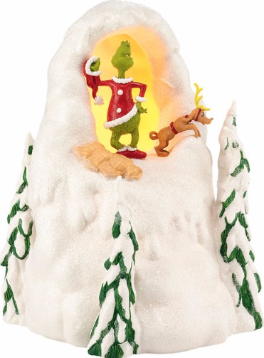 Grinch Villages by Department 56 4029621 Mt Crumpit Lighted Buildings $88.99