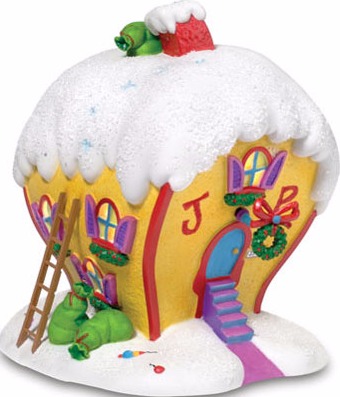 Grinch Villages by Department 56 803392 Cindy Lou's Who House Lighted Buildings $74.99