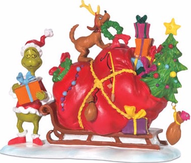 Grinch Villages by Department 56 804158 The Grinch's Small Heart Grew Village Figures $34.99