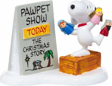 Peanut Villages by Department 56 4026958 Snoopy's Xmas Pawpet Sho $18.99