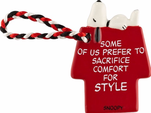 Peanuts by Department 56 4032710 Sacrifice For Style Tag $6.99