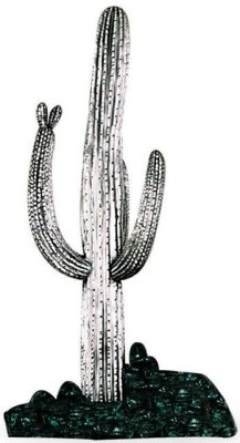 D'Argenta C-4 Cactus by Javier Arenas Item C4 Silver Plated Sealed Mexico $272.00