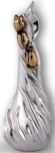 D'Argenta U-114 Flower Vase by Manuel Alvarado Item U114 Silver Plated Sealed Mexico $226.00
