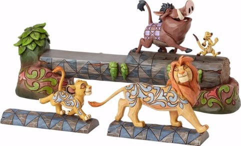 Jim Shore Disney 4057955 Simba Timon and Pumbaa $100.99