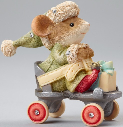 Heart of Christmas 4046844 Mouse on Skate $15.99