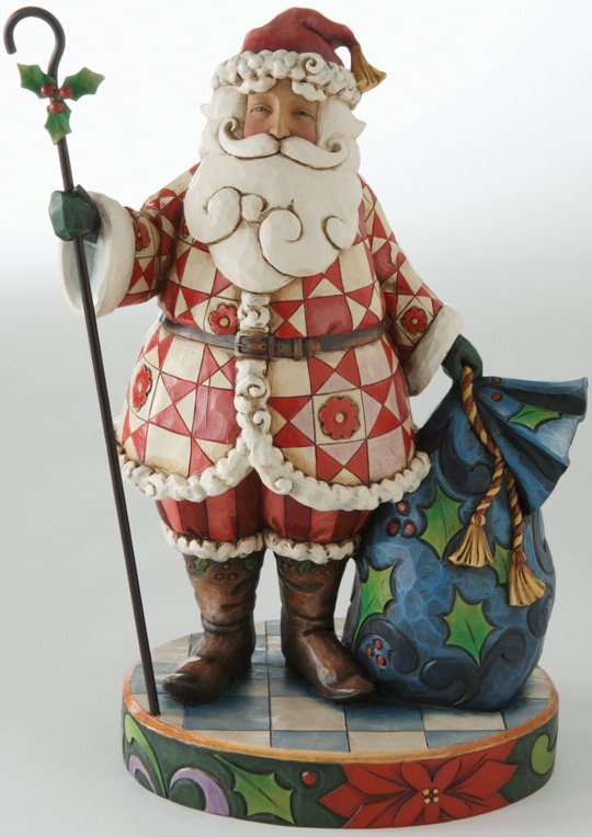 Jim Shore 4011025 Santa Figurine $0.00