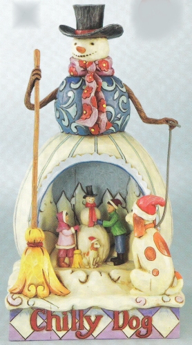 Jim Shore 4011060 Chilly Dog Figurine $0.00