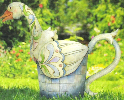 Jim Shore 4012620 Goose Planter Planter $0.00