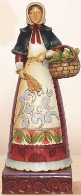 Jim Shore 4014445 Give Thanks for the Bounty Figurine $0.00