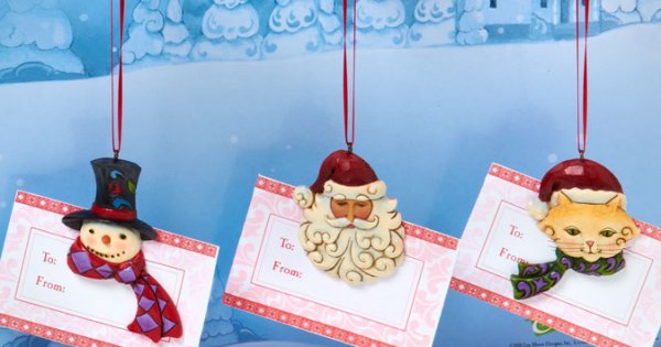 Jim Shore 4024793 3 Ast Chrstms Gft Cr Ornament $0.00