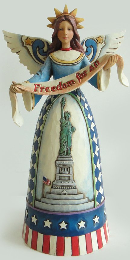 Jim Shore 4026441 God Bless Our Heroes Figurine $0.00