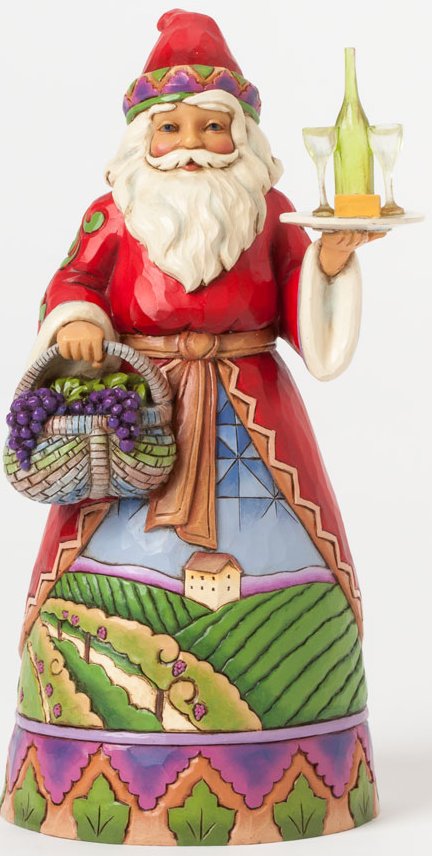 Jim Shore 4041066 Wine Santa & Vineyard $0.00