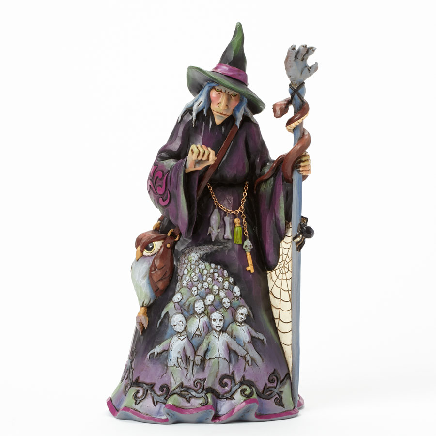Jim Shore 4041138 Witch & Zombie Scene $0.00
