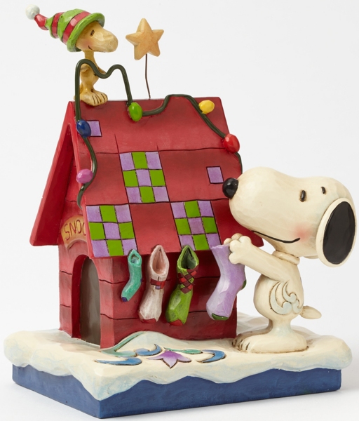 Peanuts by Jim Shore 4042372 Snoopy Decorating with W Stone Resin $0.00