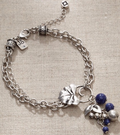 Jim Shore Fashion 4044409 JS Bracelet Grape and Vine Lap $0.00