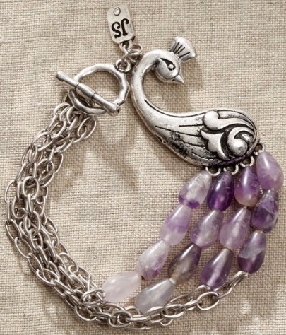 Jim Shore Fashion 4047641 JS Bracelet Peacock $0.00