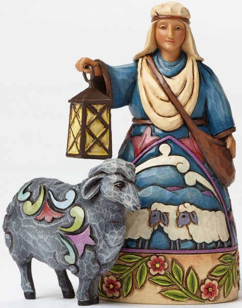 Jim Shore 4047769 Mini Nativity Sheph Figurine $0.00