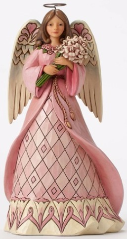Jim Shore 4049412 Breast Cancer Angel Figurine $0.00