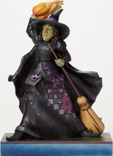 Jim Shore Wizard of Oz 4049674 Wicked Witch Throwing Fi Stone Resin $0.00