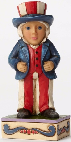 Jim Shore 4051425 Uncle Sam Mini Figurine $15.99