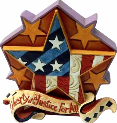 Jim Shore 6001088 Patriotic Star Mini $15.99