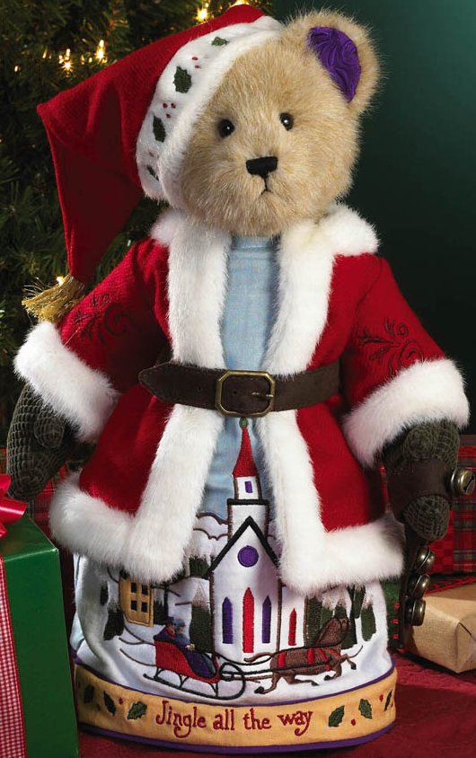 Boyds Bears by Jim Shore 4019167 Santa Bear Plush Polyester Blend $0.00