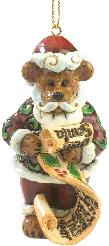 Boyds Bears by Jim Shore 4035833 Dear Santa Ornament Stone Resin $0.00