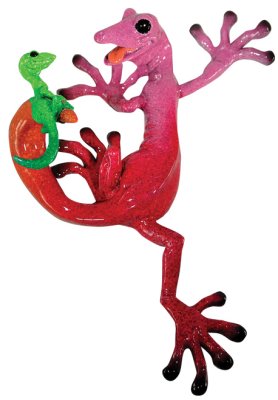 Kitty's Critters 8587 Artie - Gecko wall Figurine Porcelon $0.00