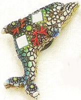 Kubla 0352A Dolphin Set Of 3 Magnets $6.99