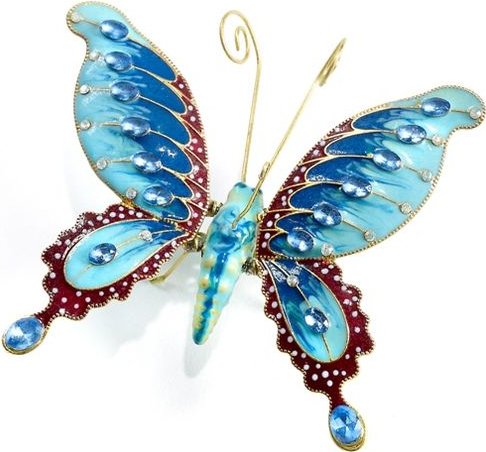 Kubla 1-4768 Butterfly Ornament $13.99